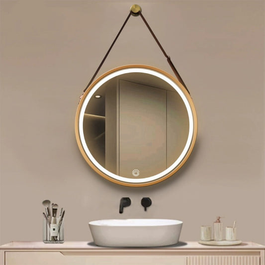 Espejo Led Belt Dorado