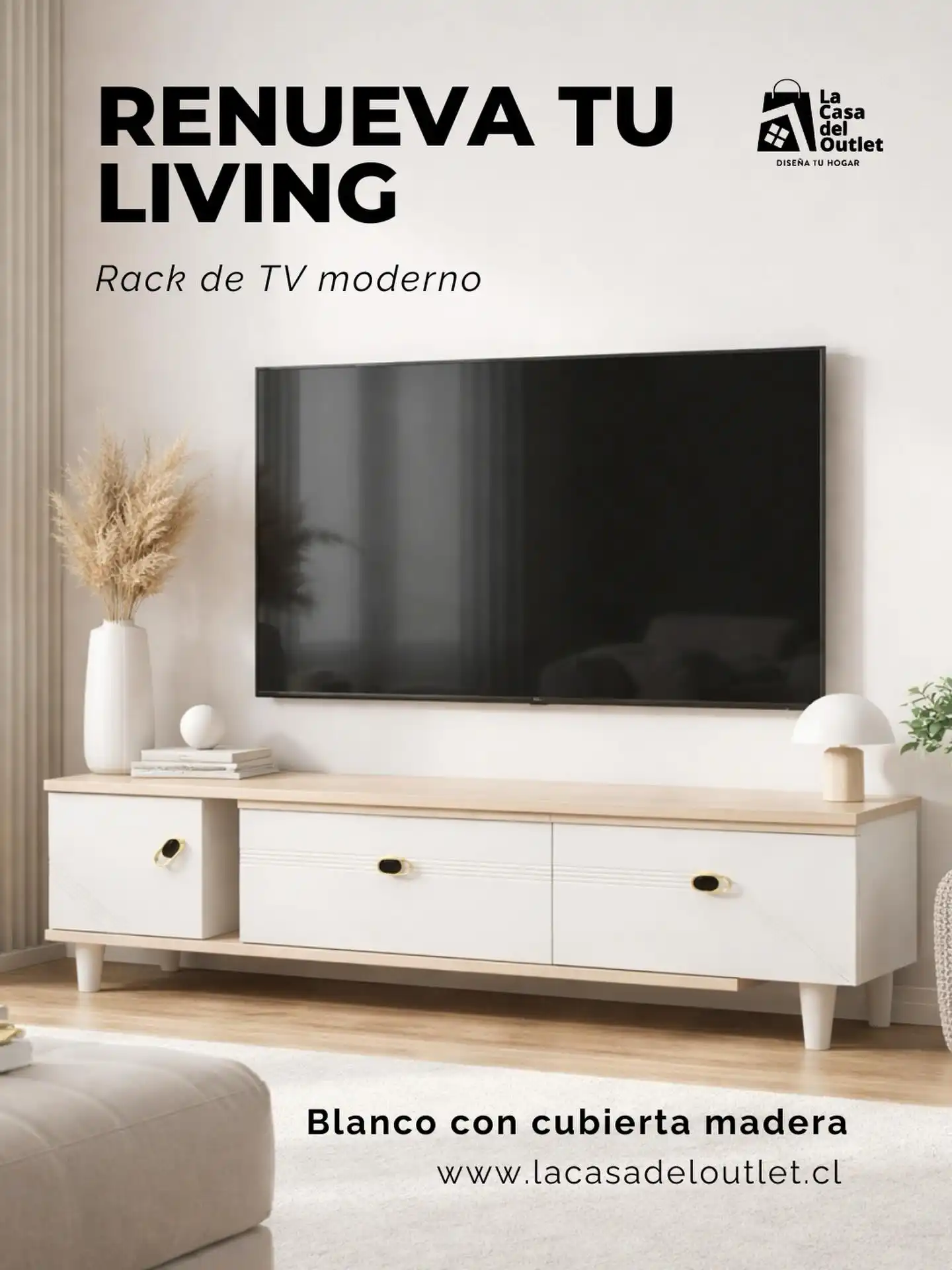 El living es uno de los espacios más importantes del hogar, y elegir los muebles correctos puede cambiar completamente el ambiente ✨
Este rack de TV moderno blanco con cubierta de madera combina diseño y funcionalidad para crear un espacio elegante y ordenado. Su estilo moderno permite integrarlo fácilmente con distintos tipos de decoración, aportando calidez y armonía al living.
Ideal para quienes quieren renovar su espacio sin hacer grandes cambios y lograr un ambiente más moderno y acogedor.
📩 Escríbenos para precio y disponibilidad.

#DecoracionHogar
#LivingModerno
#MueblesModernos
#DecoInterior
#CasaBonita